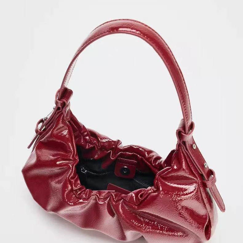 Scarlett Ruched Shoulder Bag